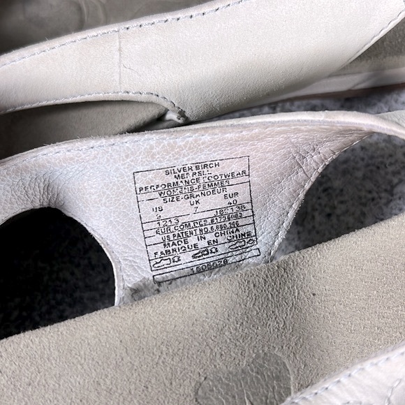 Merrell Silver Birch Leather Braided Slingback Outdoor Thong Sandals Shoes Sz 9 - Picture 8 of 8